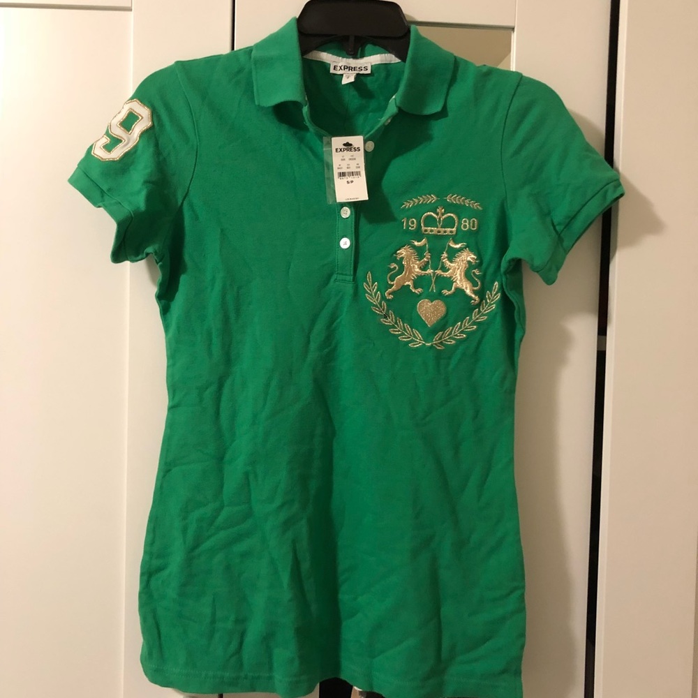Express polo shirt size S